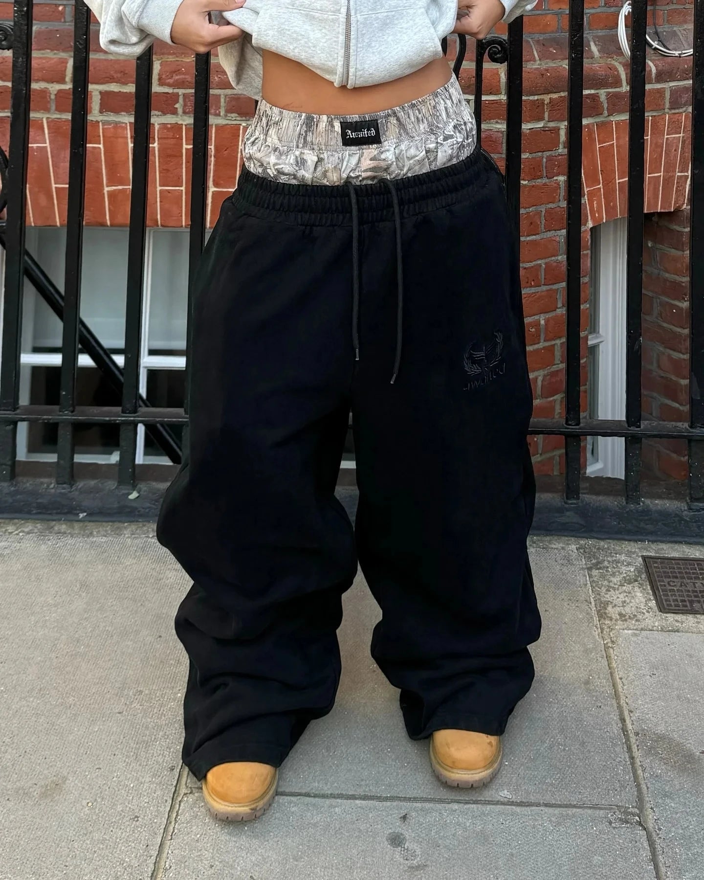 Baggy Plain SU Sweatpants