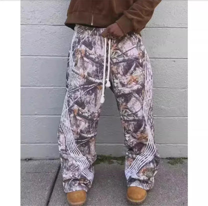 Camo Striped Sweatpants
