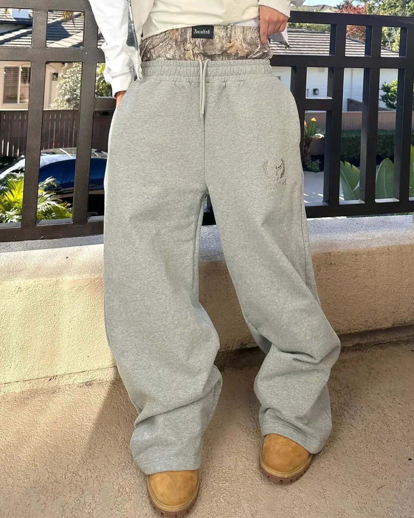 Baggy Plain SU Sweatpants
