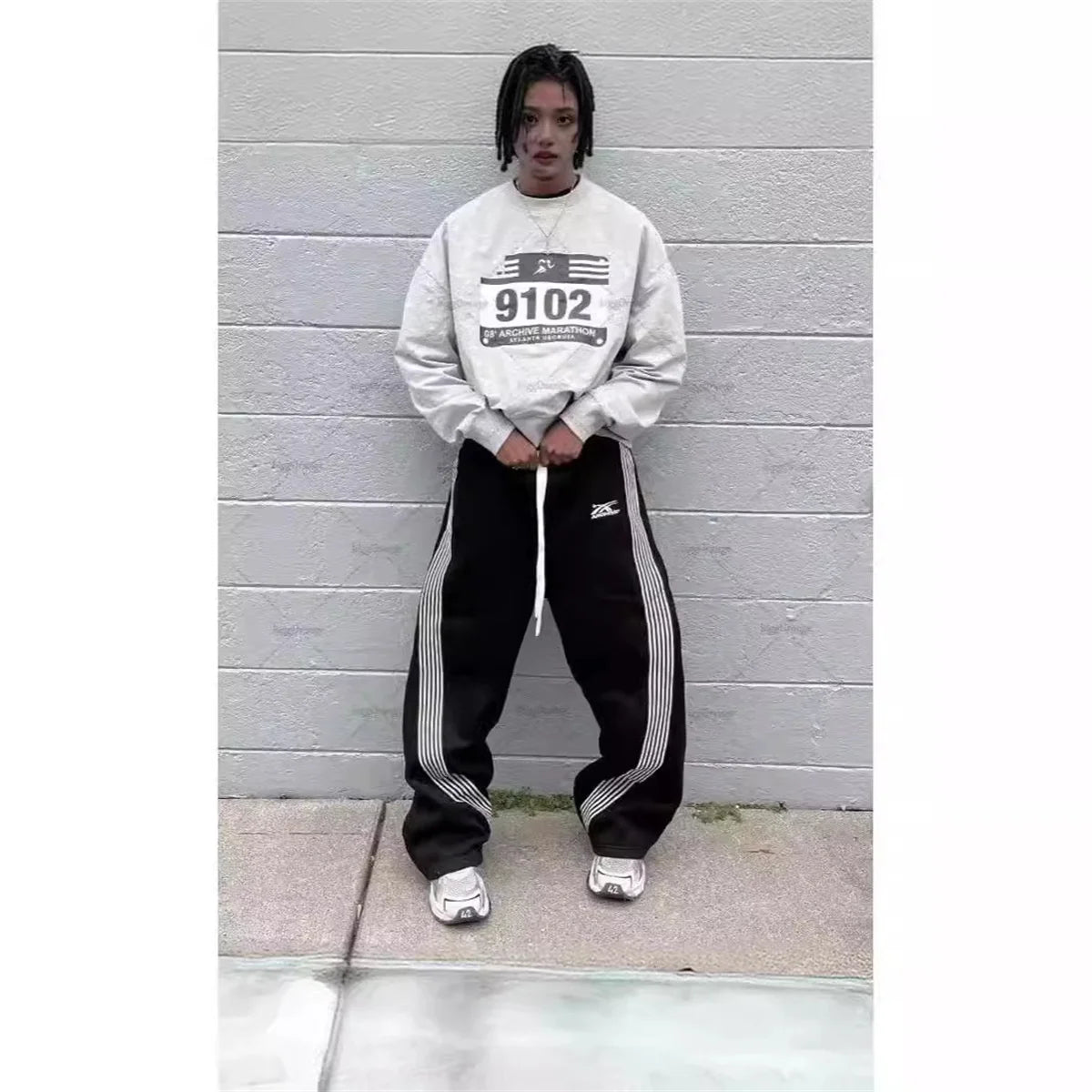 Camo Striped Sweatpants