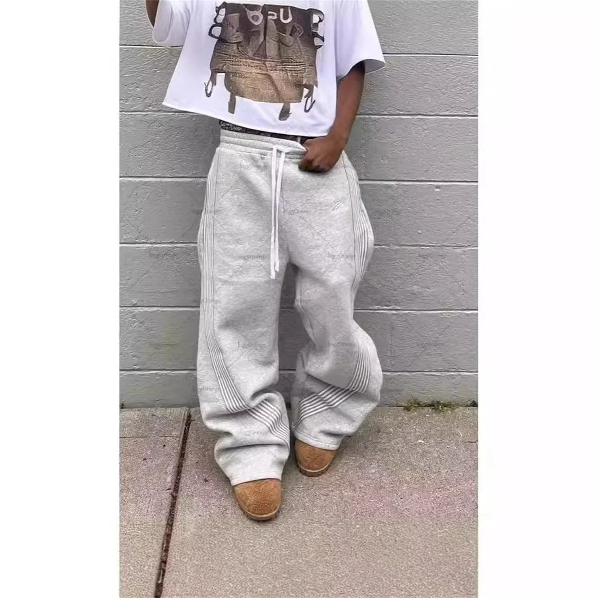 Camo Striped Sweatpants